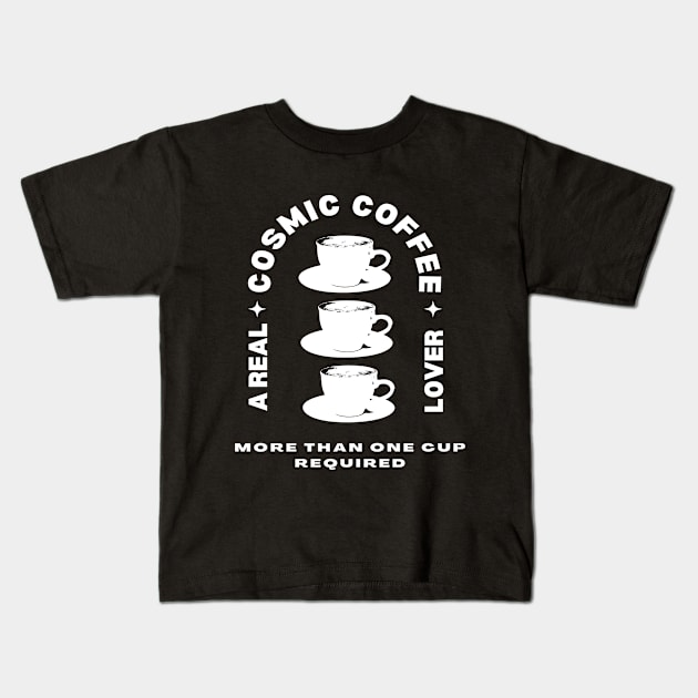 For Coffee Lovers Kids T-Shirt by The Global Worker